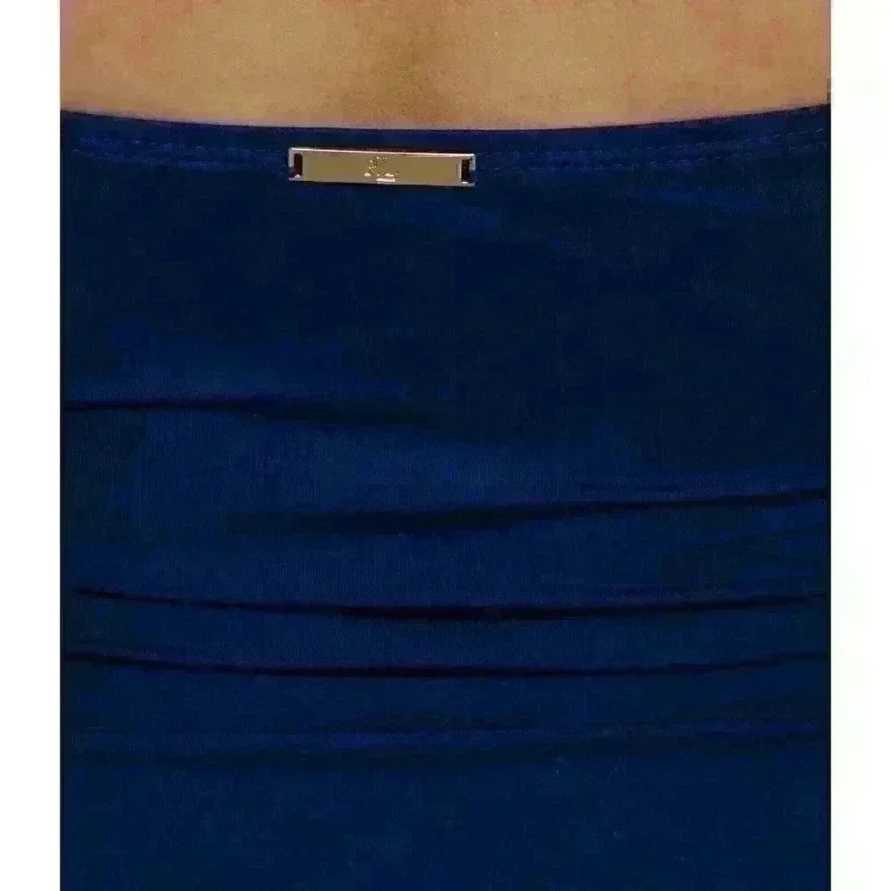 NEW! Lauren Ralph Lauren Women's 12 Halter One-Piece Swimsuit NWT $118